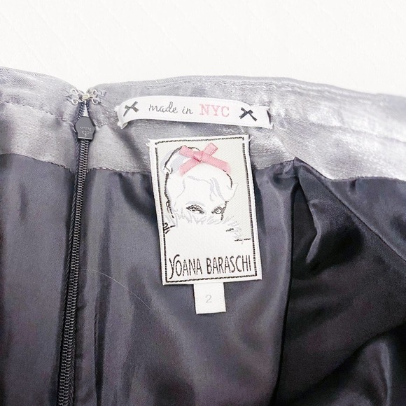 Yoana Baraschi Self Black Pencil Skirt SZ 2 - Picture 8 of 9